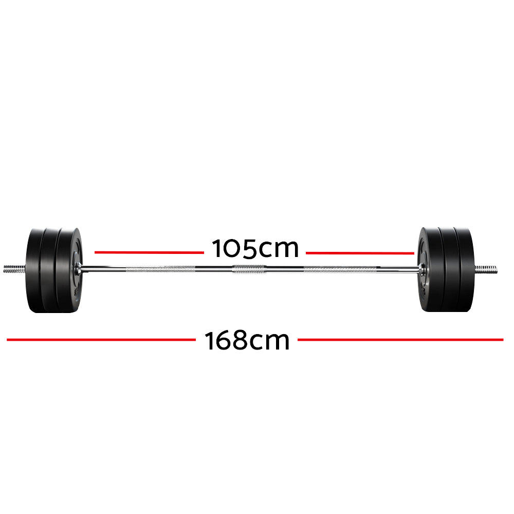 Barbell Set 68kg 168cm