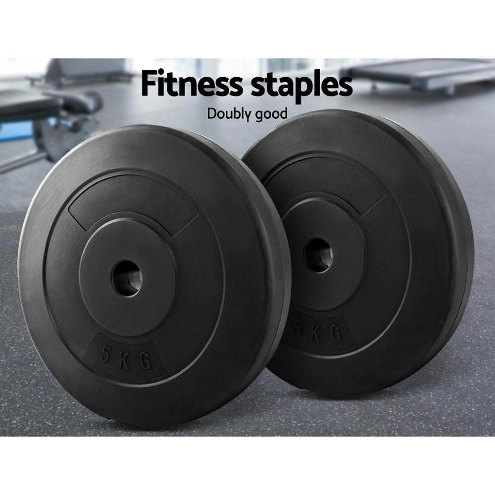 Barbell Weight Plates 2X 5kg
