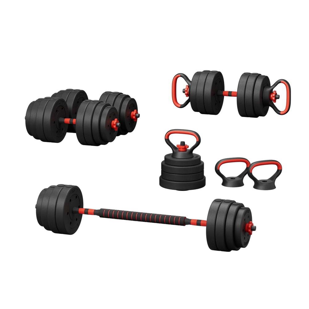 Adjustable 40kg Dumbbells Set