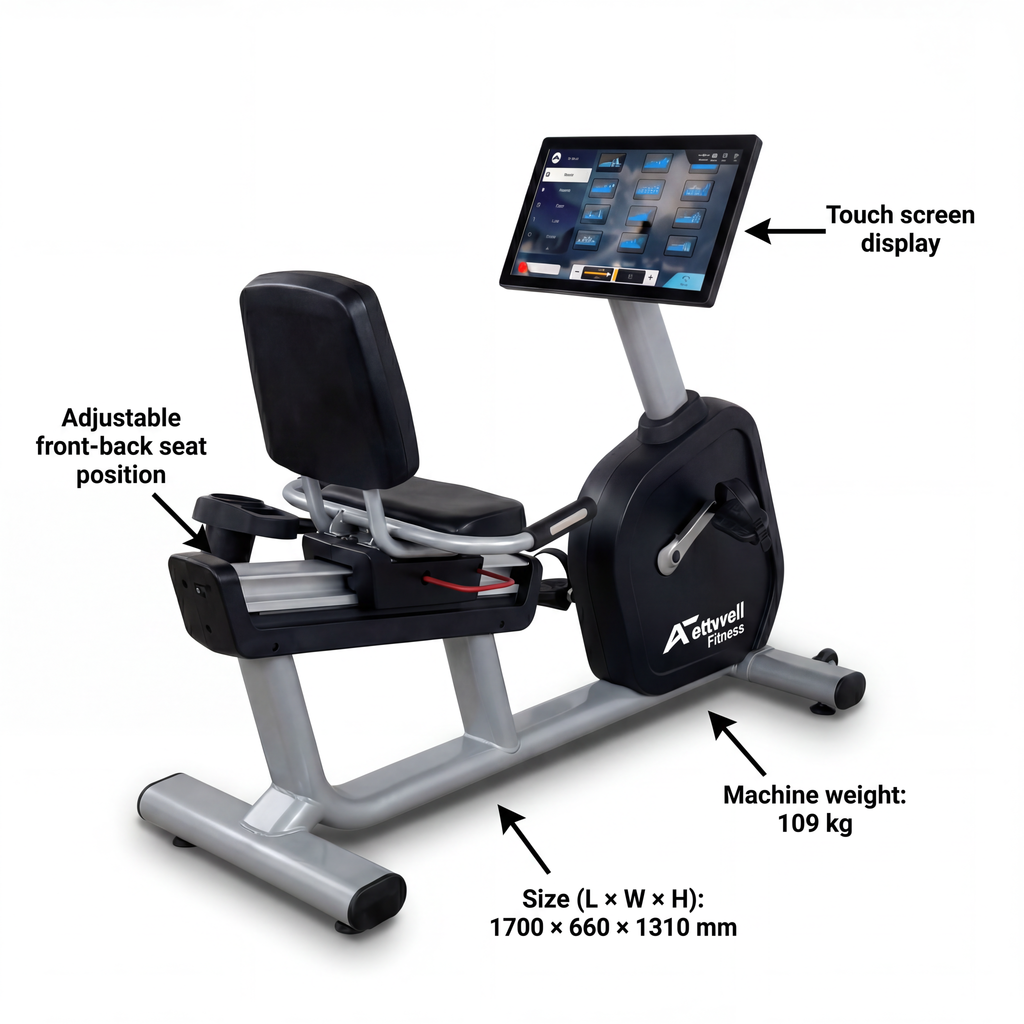 Activewell RIDE RELAX – Recumbent Exercise Bike